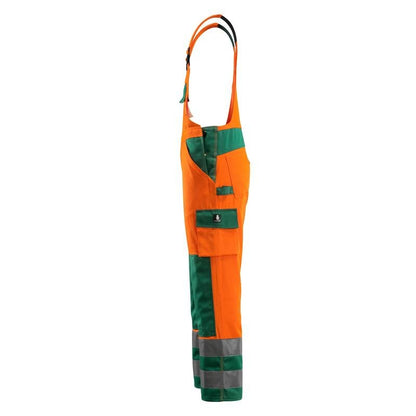 Montérky MASCOT® Barras, vysoce oranžová/zelená