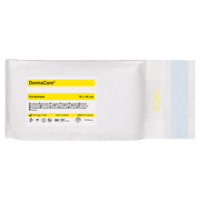 DermaCare® obklady 10 × 10 cm, 50 kusů ve sterilním sáčku