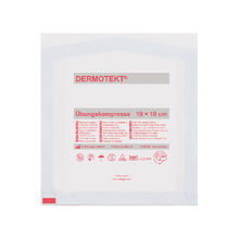 DERMOTEKT®  Cvičný obklad 10 x 10 cm, 2 ks, nesterilní