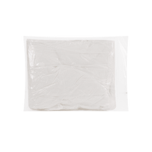 Jednorázový ochranný plášť s rukávy z PE, bílý, šířka 80 cm