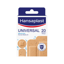 Hansaplast UNIVERSAL náplasti, 20 kusů, 4 velikosti