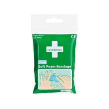 Cederroth Soft Foam obvaz, modrý, v úsecích po 40 cm, šířka 6 cm, náplň 666150