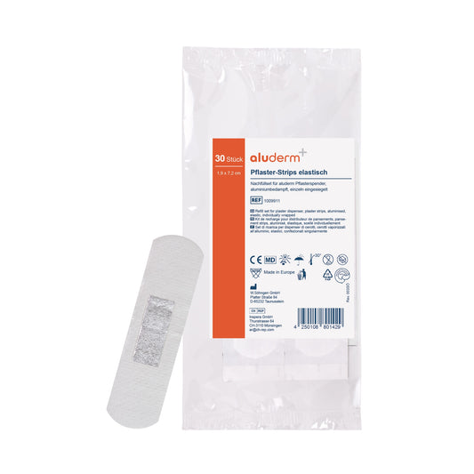 aluderm®-aluplast náhradní náplně do dávkovače 7,2 x 1,9 cm, 30 kusů