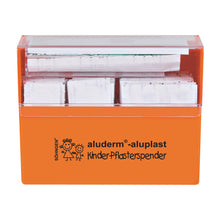 Dávkovač náplastí pro děti aluderm®-aluplast, naplněný