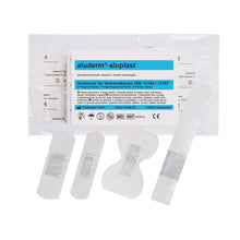 Sortiment aluderm®-aluplast podle normy DIN 13164