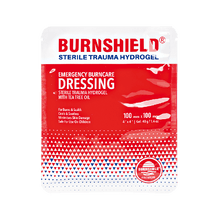 Sterilní hydrogelový pěnový obvaz Burnshield, 10 × 10 cm