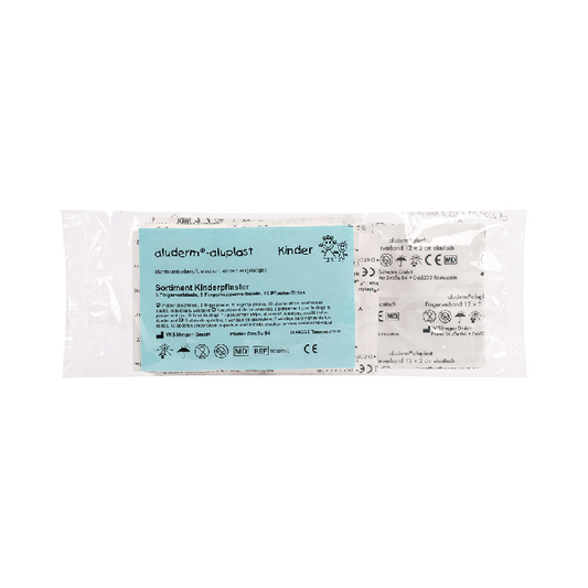 aluderm®-aluplast elastická dětská náplast, sada 20 kusů