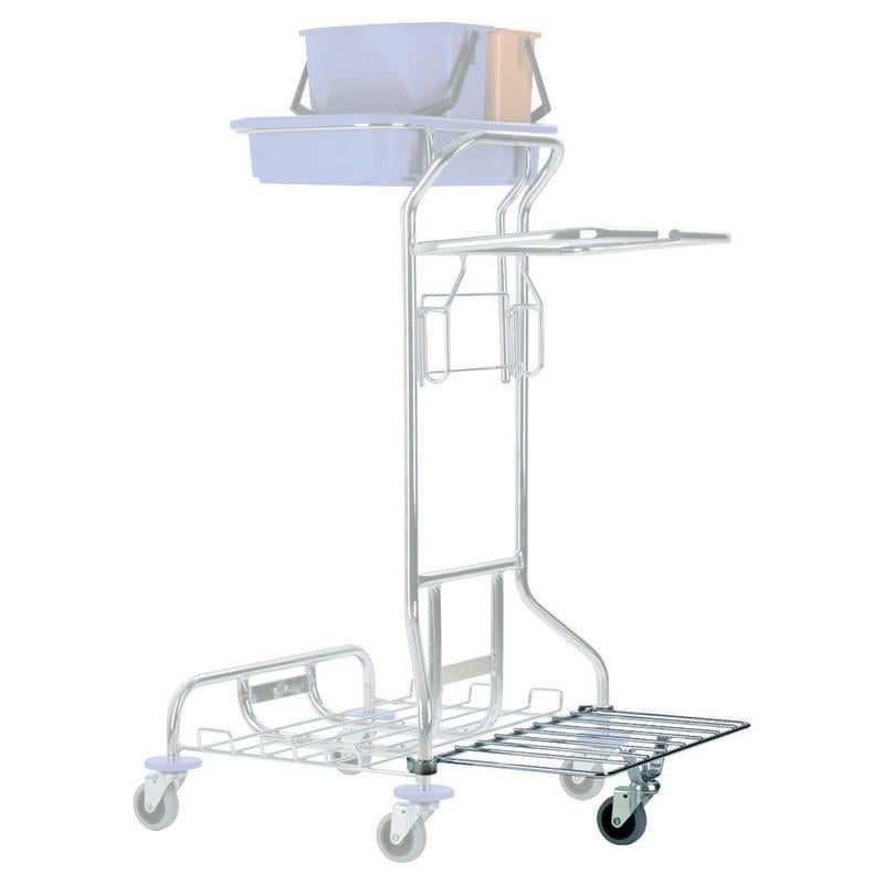 Úložný regál VERMOP s kolečkem 75 mm, 66 x 30 x 16 cm