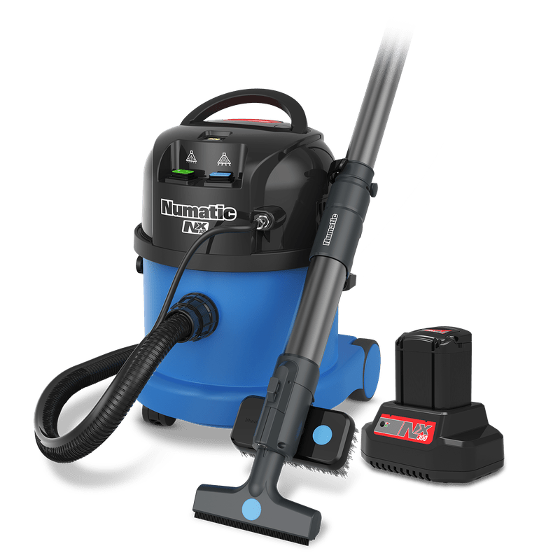Numatic bateriové sprejové odsávací zařízení CTB370NX/1 X-Tract, modrá, sada příslušenství CTX170 | Balení (1 kus)