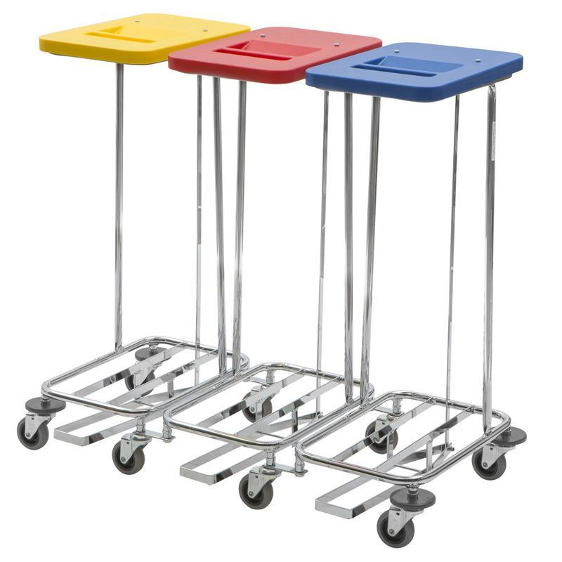 VERMOP Meditrans trojitý koš na prádlo, s víkem a pedálem 1 kus