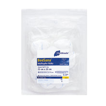 BeeSana® gázové tampony, RöKo, sterilní, 25 x 26 cm, kulatý tvar, 10 kusů | Balení (300 kusů)