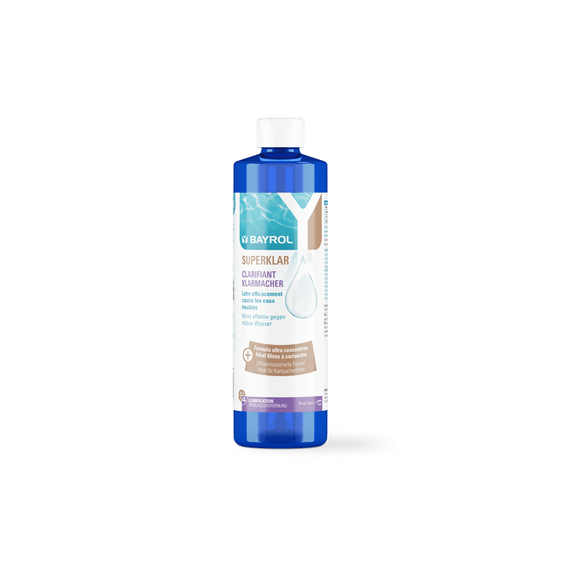 BAYROL Superklar 0,5L tekutý koncentrát s čistícím efektem