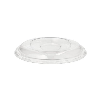 Víčko Starpak 50 Dom, R-PET kulaté Ø 15,5 cm · 2,5 cm čiré, je průhledné, kulaté víčko z recyklovaného PET - ideální pro udržitelné obaly a vhodné k odpovídajícím nádobám. Balení obsahuje 50 kusů ve smrštitelné fólii.