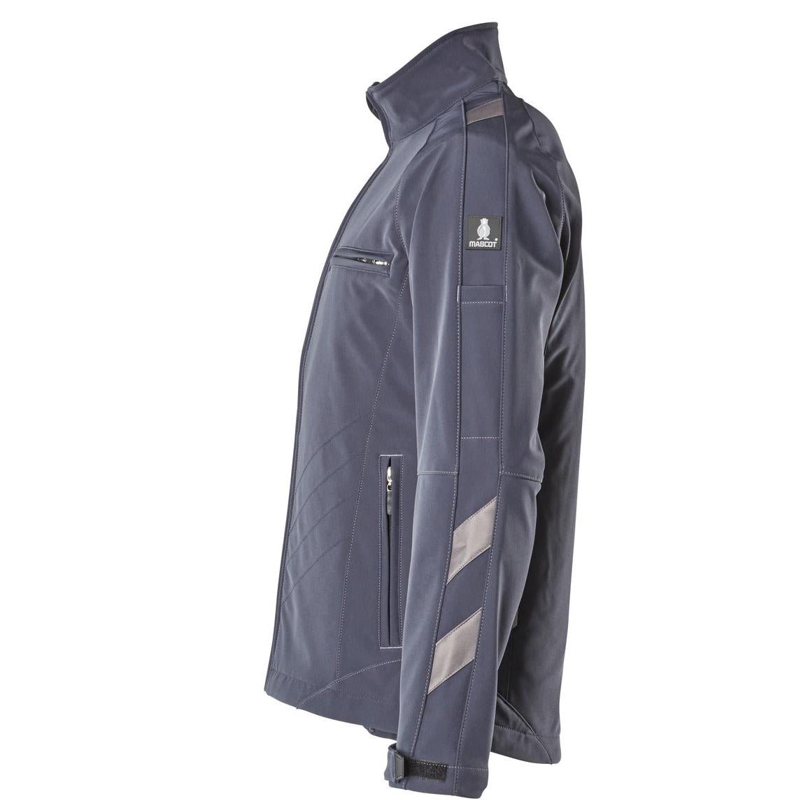 Soft Shell bunda MASCOT® Dresden, černo-modrá
