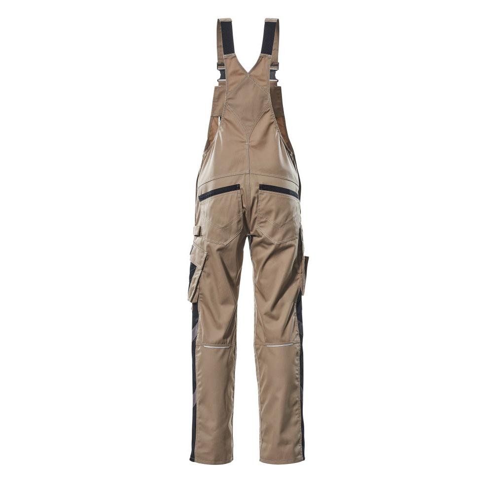 Montérky MASCOT® Augsburg, světle khaki/černé