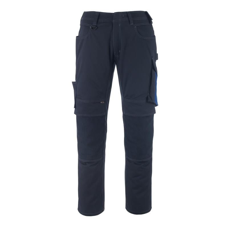 Kalhoty MASCOT® Erlangen, černá modrá/corn blue