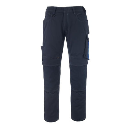 Kalhoty MASCOT® Erlangen, černá modrá/corn blue