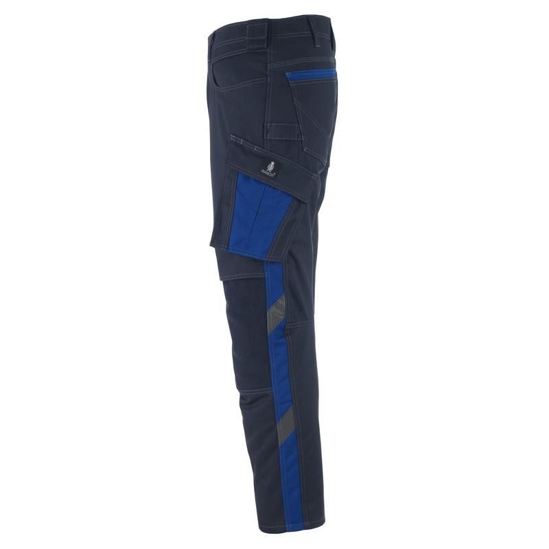 Kalhoty MASCOT® Erlangen, černá modrá/corn blue