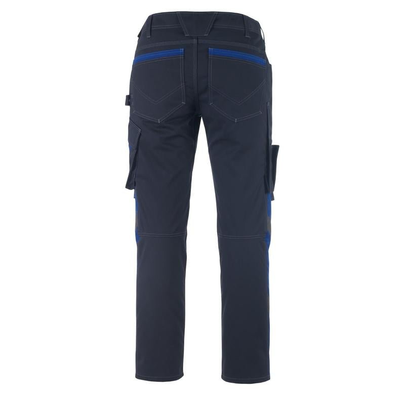Kalhoty MASCOT® Erlangen, černá modrá/corn blue