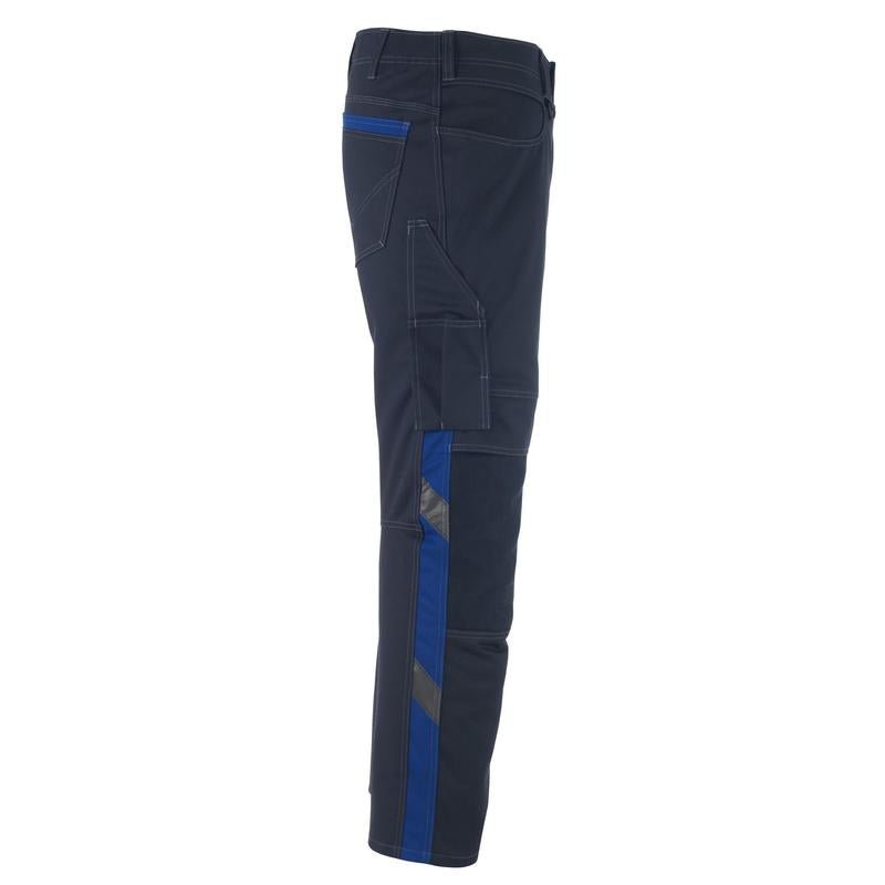 Kalhoty MASCOT® Erlangen, černá modrá/corn blue