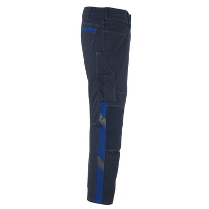 Kalhoty MASCOT® Erlangen, černá modrá/corn blue