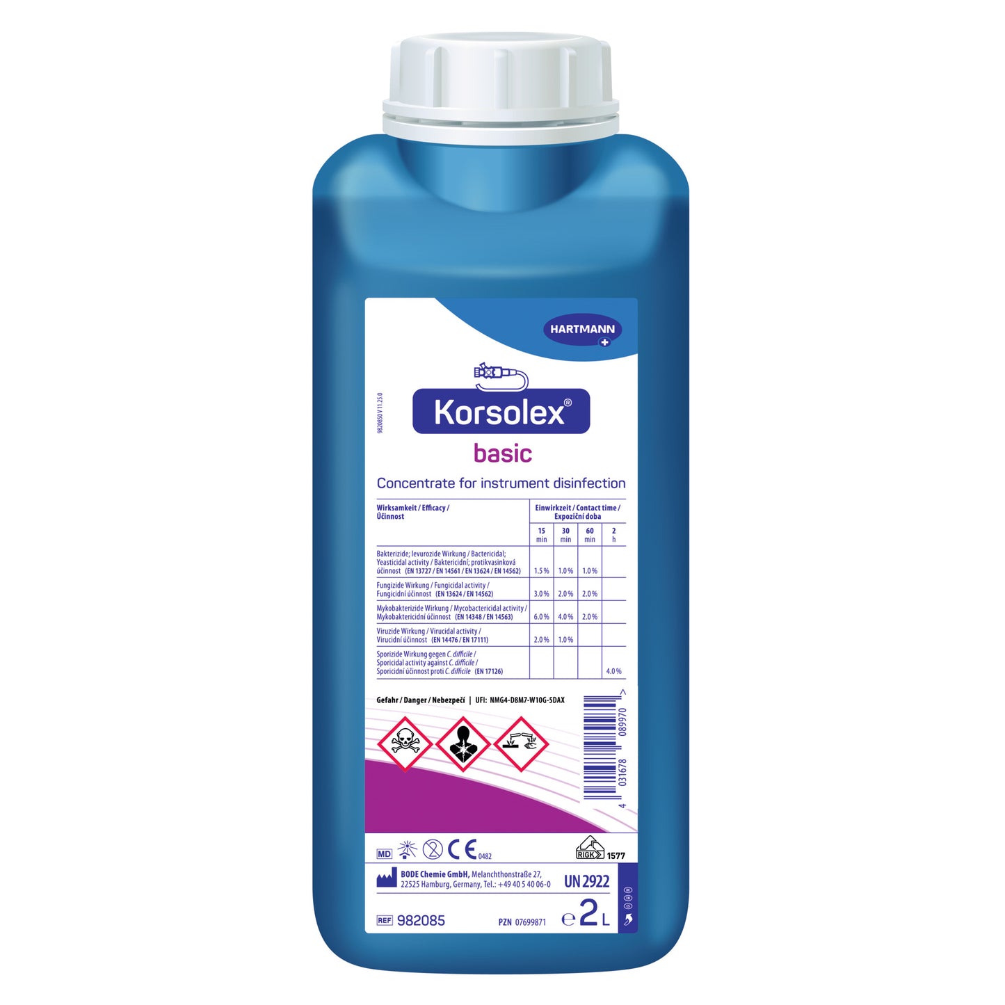 Korsolex základní, 2L | Láhev (2l)