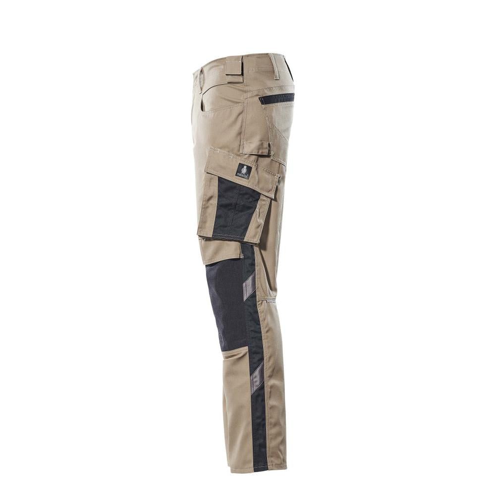 Kalhoty MASCOT® Mannheim, světle khaki/černé