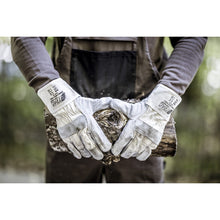 NITRAS SPLIT STAR 2, rukavice z hovězí štípenky, přírodní barva / šedá, EN 388 bavlna | Balení (12 párů)