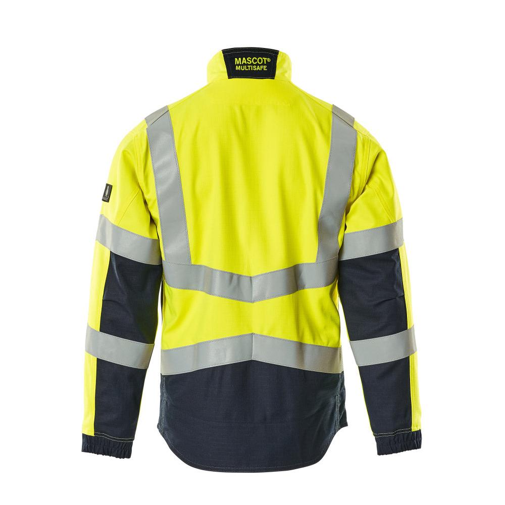 Pracovní bunda MASCOT® Biel Multisafe, sytě žlutá/černo-modrá