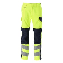 Kalhoty MASCOT® Arbon Multisafe, hivis žlutá/černo-modrá