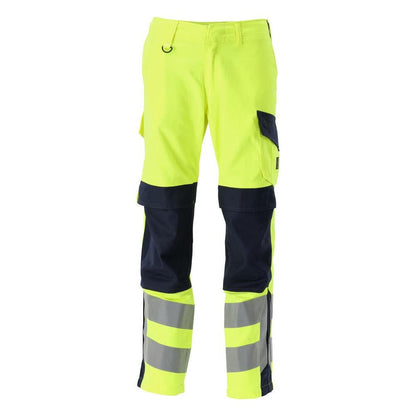 Kalhoty MASCOT® Arbon Multisafe, hivis žlutá/černo-modrá