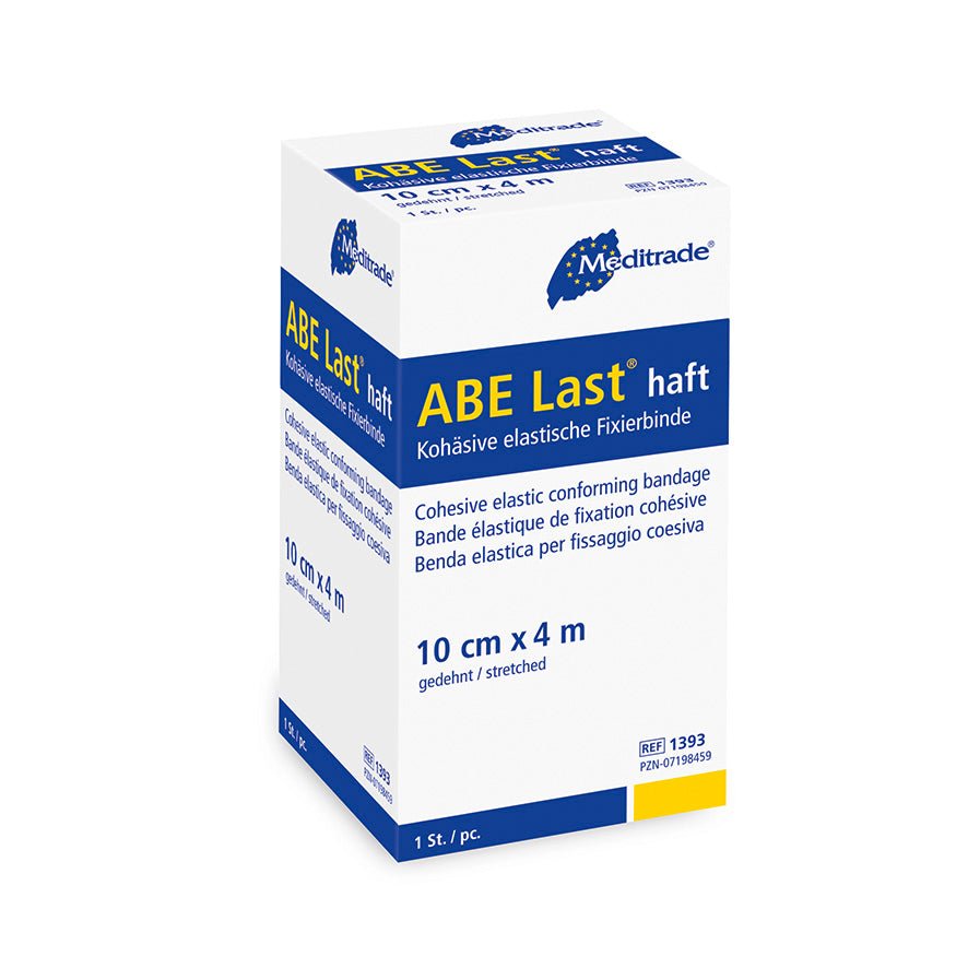 ABE Last® lepicí, vysoce elastický fixační obvaz, 10 cm x 4 m | Balení (1 kus)
