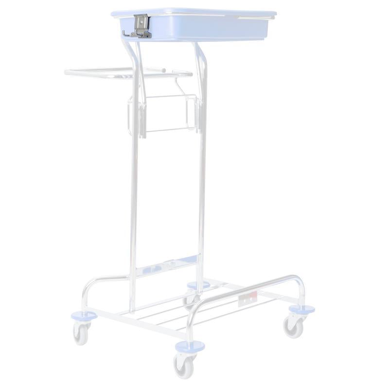 Držák VERMOP se 2 háčky, nerezová ocel, 6 x 7 x 7 cm