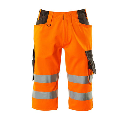 Tříčtvrteční kalhoty MASCOT® Luton, vysoce oranžová/tmavě antracitová