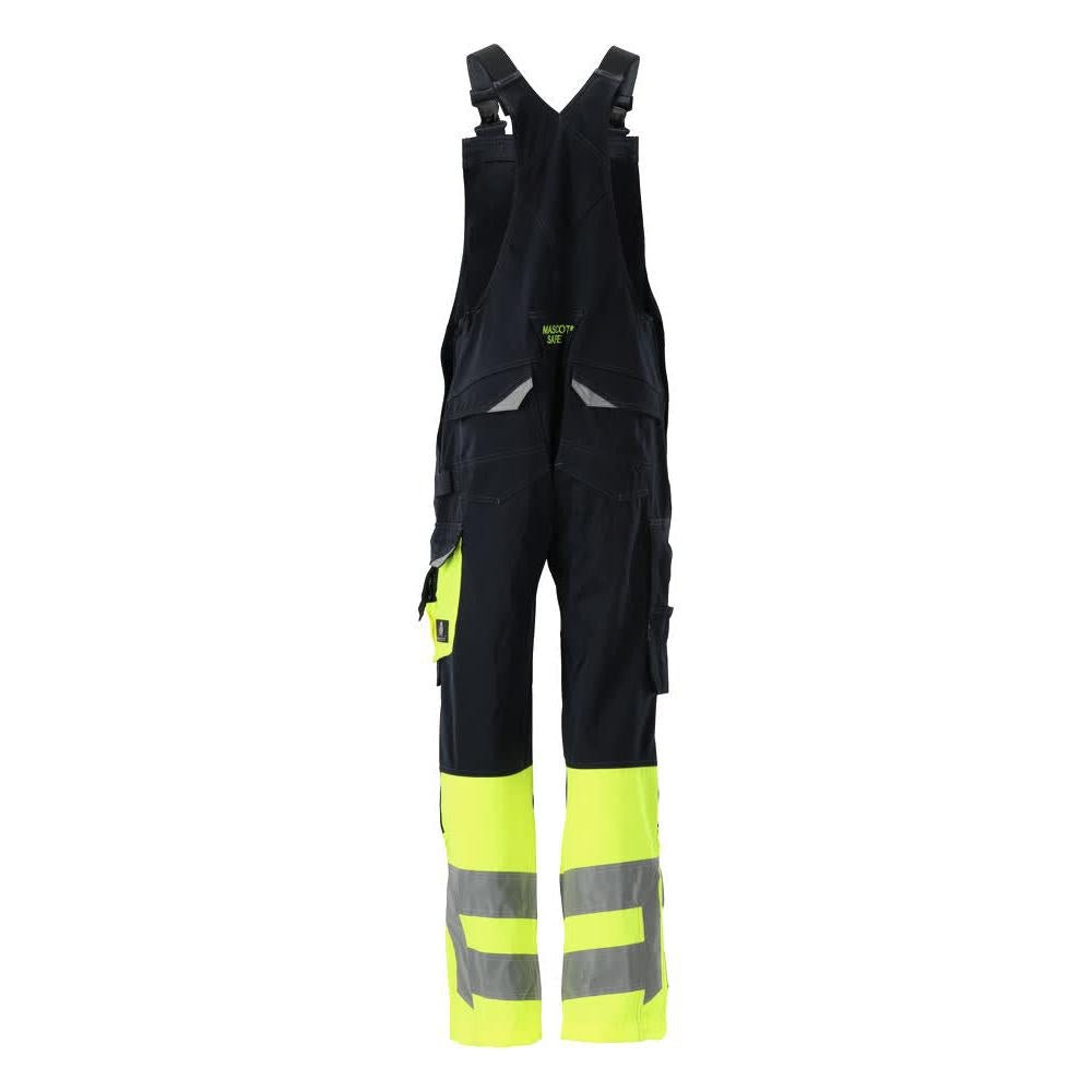 Montérky MASCOT® Sunderland, černá modrá/hi-vis žlutá