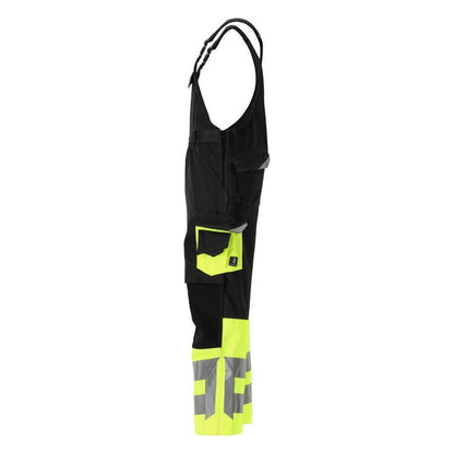 Montérky MASCOT® Sunderland, černá/hi-vis žlutá