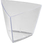 Tri Transparent PS 55x55x45 mm od Duni GmbH je průhledný plastový obal s vypouklými stranami a plochým dnem, ideální jako malá úložná krabička na drobné předměty. Balení obsahuje 90 kusů - ideální štíhlé úložné řešení.