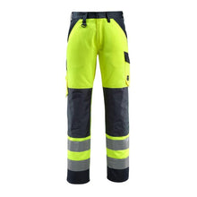 Kalhoty MASCOT® Maitland, hivis žlutá/černo-modrá