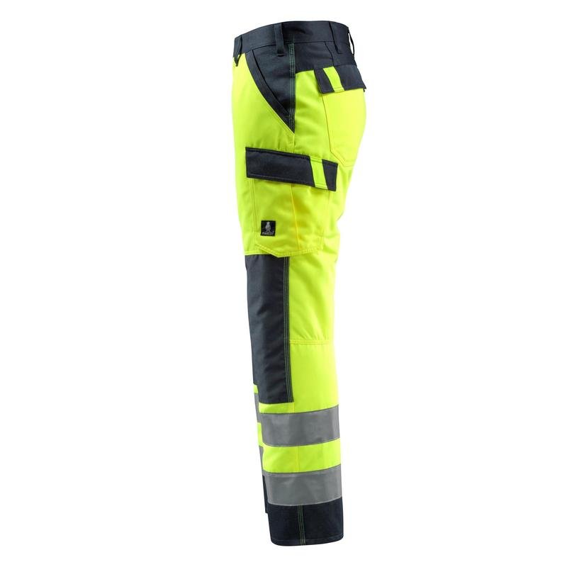 Kalhoty MASCOT® Maitland, hivis žlutá/černo-modrá