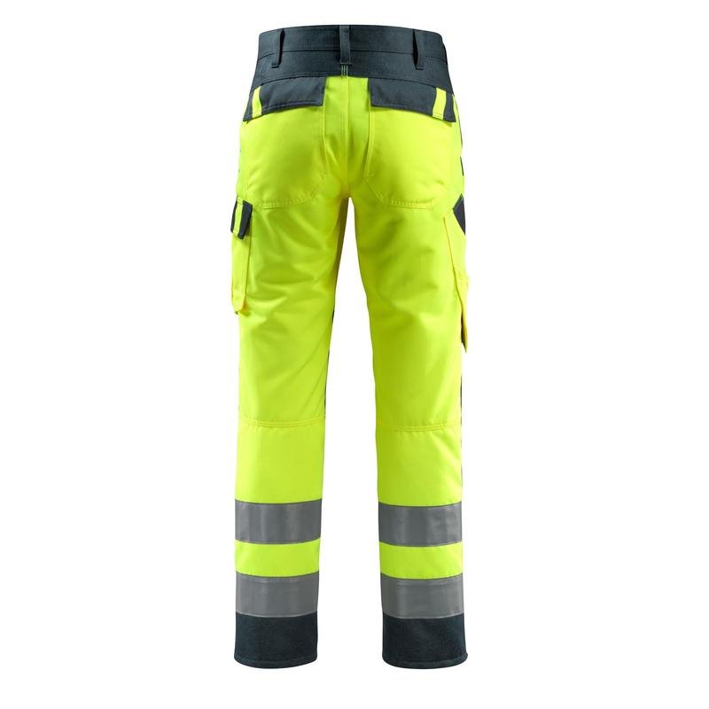 Kalhoty MASCOT® Maitland, hivis žlutá/černo-modrá