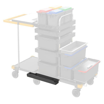 Podložka na mop VERMOP včetně držáku, antracit, 52 x 12 x 6 cm