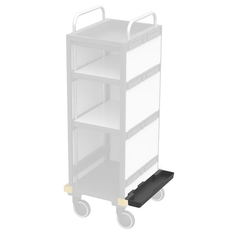 Podložka na mop VERMOP včetně držáku, antracit, 52 x 12 x 6 cm