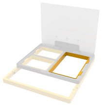 VERMOP skládací rám 1x70L, 35 x 24 x 3 cm