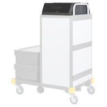 VERMOP otočný kryt, antracit, 51 x 37 x 14 cm | 1 kus 