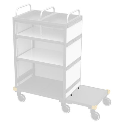 Spojka VERMOP pro montážní desku (set), 9 x 5 x 8 cm