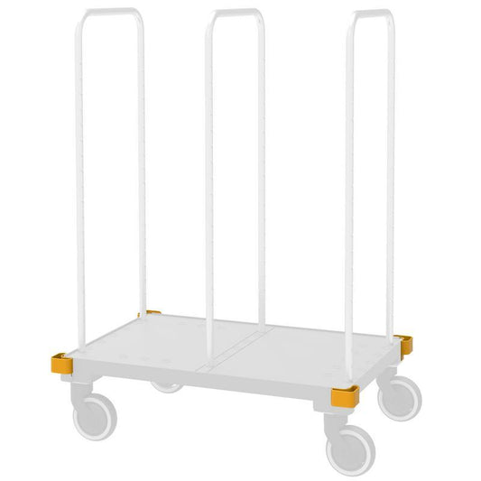 Sada ochrany proti nárazům VERMOP Plus, (4 kusy), 13 x 9 x 6 cm