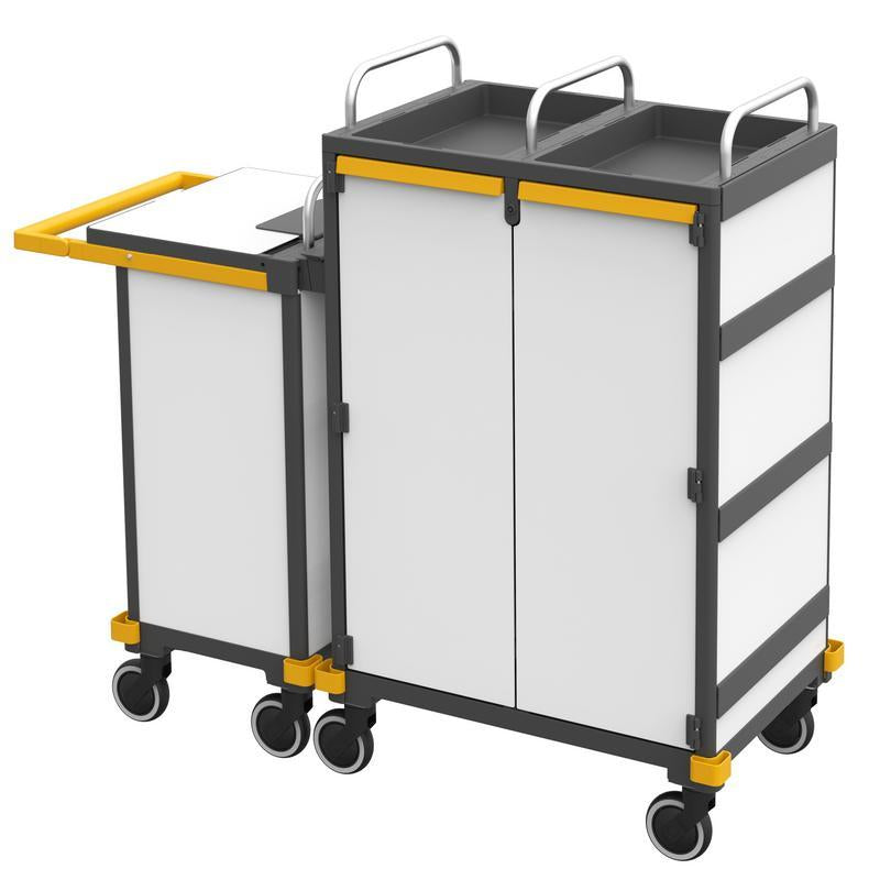 VERMOP Equipe H1 odnímatelný, platinově bílá, 130 x 56 x 136 cm