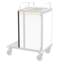 Rohová profilová lišta VERMOP se zámkem vlevo, 74 x 4 x 2 cm