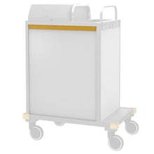 VERMOP zadní stěna H+ 10l box Platinum White 738 x 600 x 9 cm