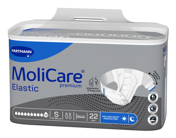 Hartmann Molicare® Premium Elastic, 10 kapek - velikost S -xl